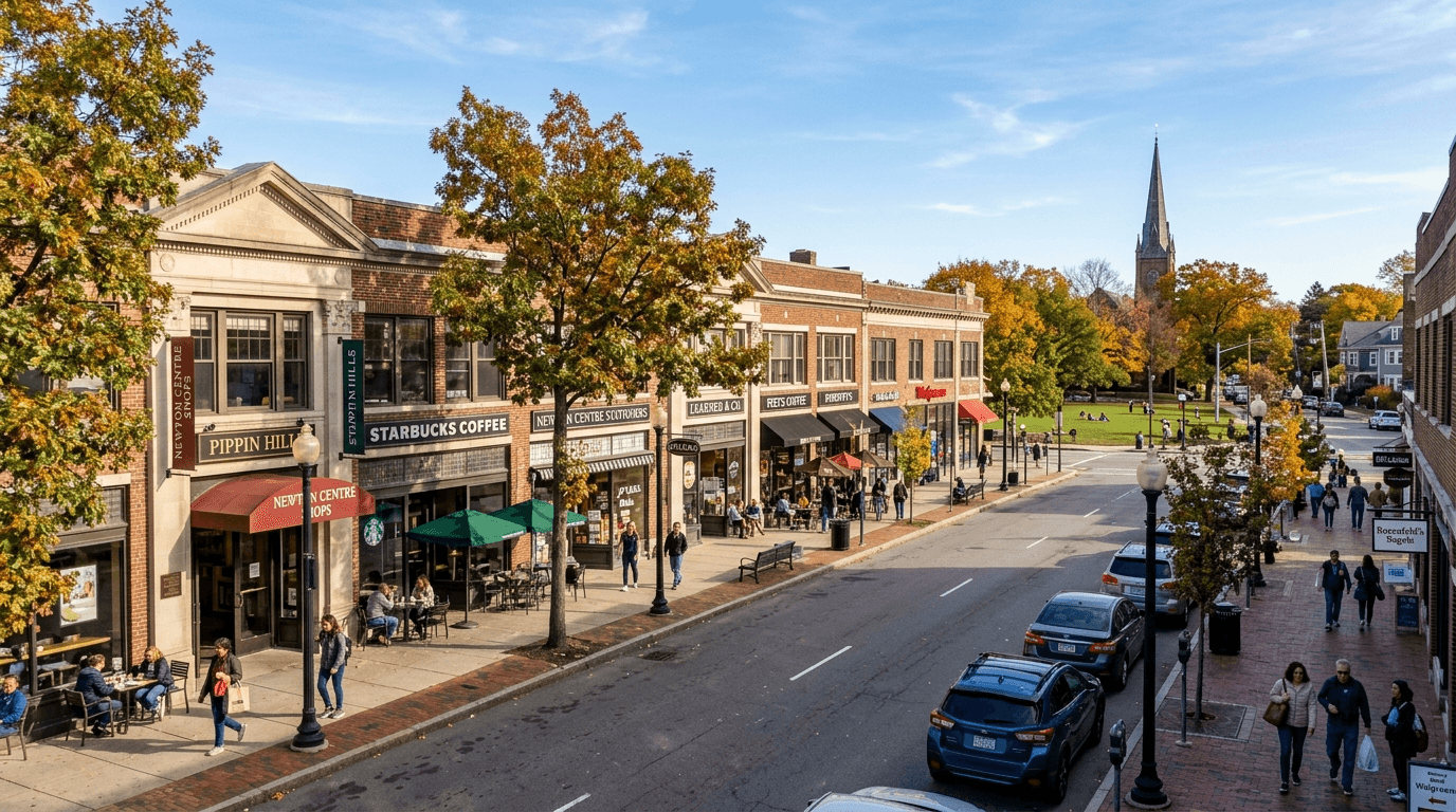 Newton MA Neighborhoods: Overlay Map Buyer Guide