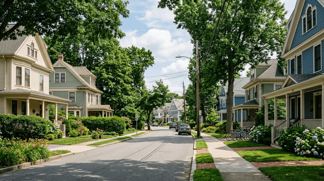 Explore the Newton Highlands neighborhood